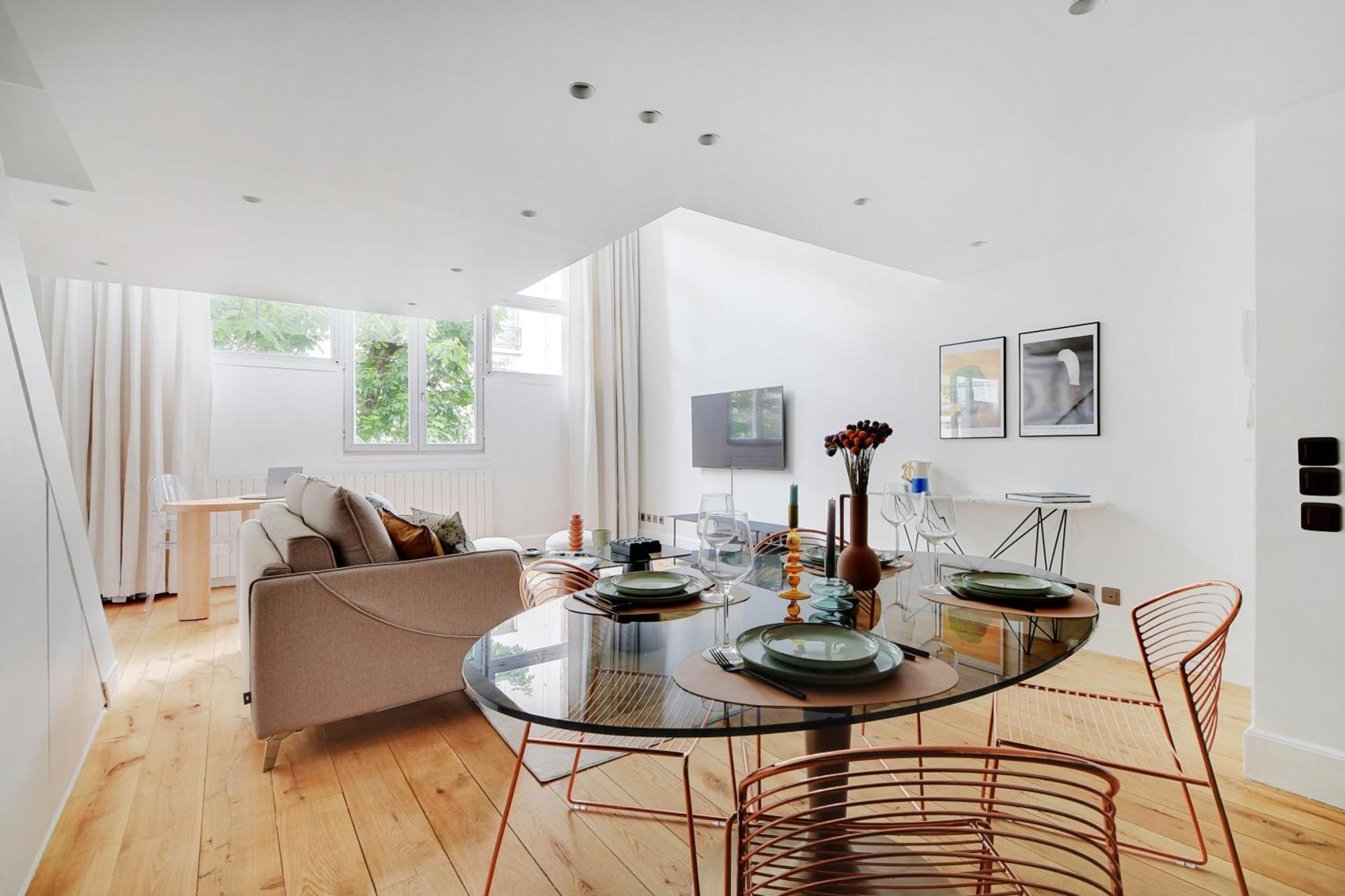 Amazing Loft 2Br - Eiffel Tower Leilighet Paris Eksteriør bilde