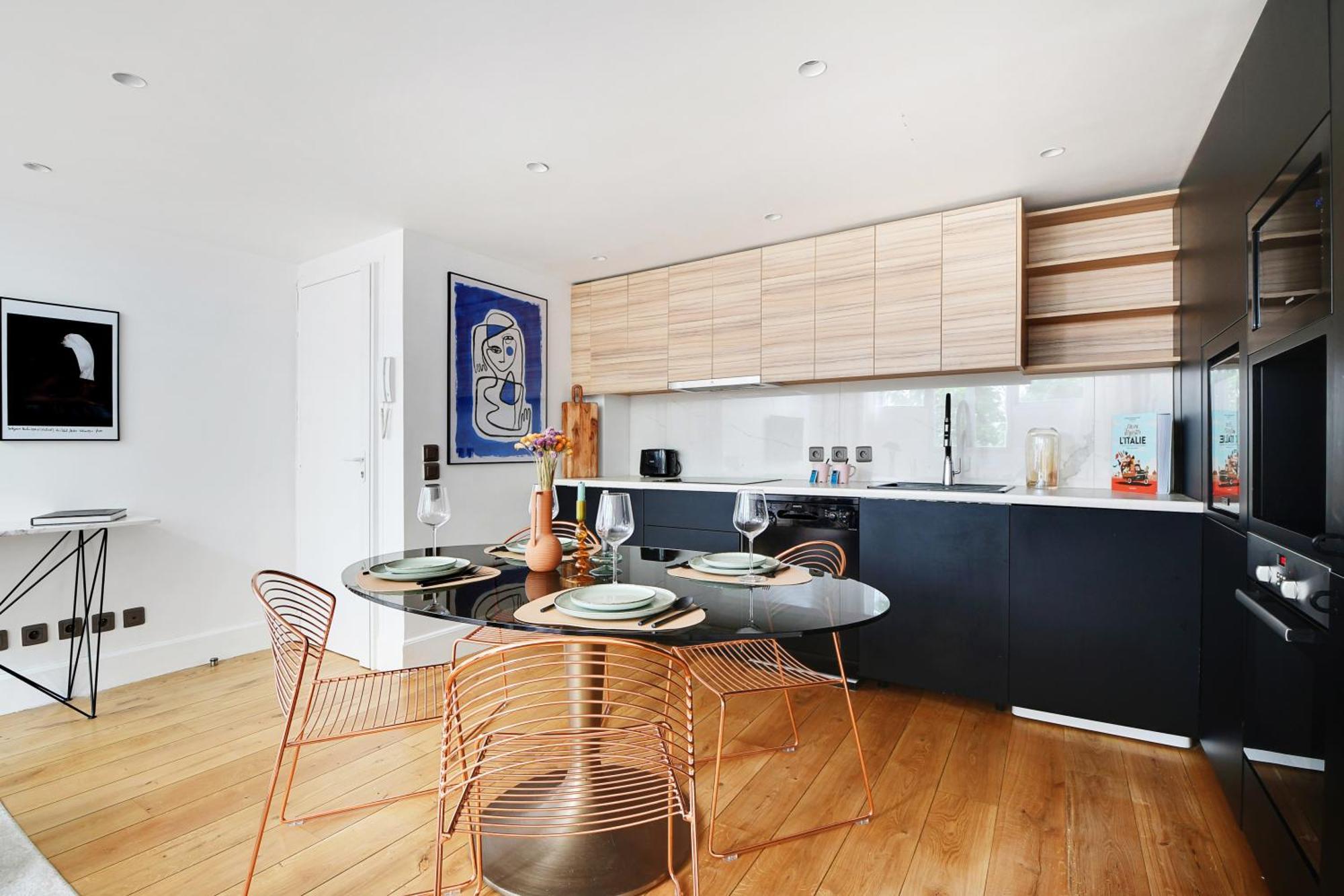 Amazing Loft 2Br - Eiffel Tower Leilighet Paris Eksteriør bilde