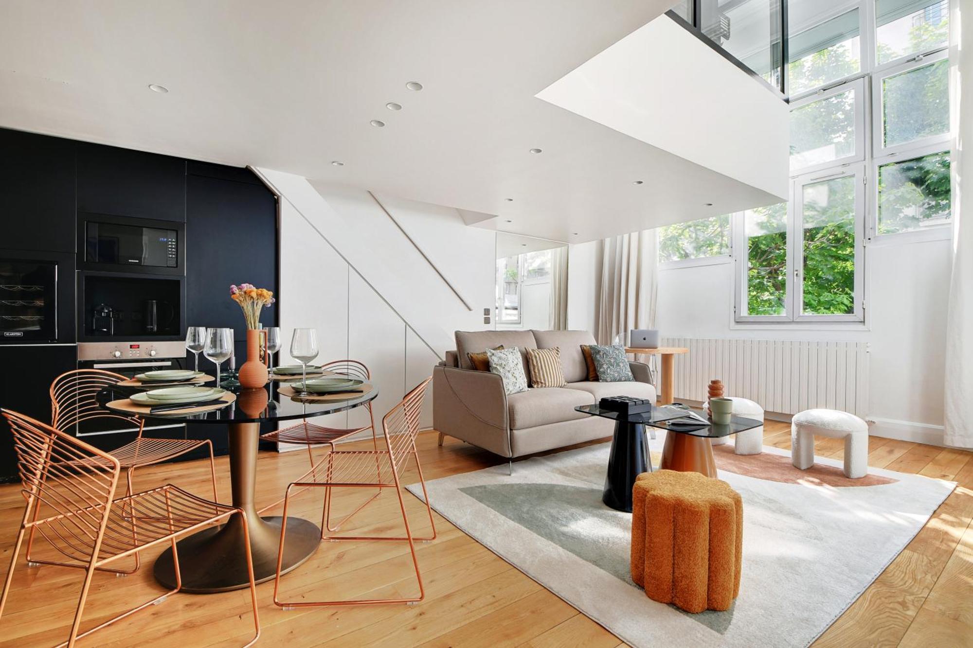 Amazing Loft 2Br - Eiffel Tower Leilighet Paris Eksteriør bilde